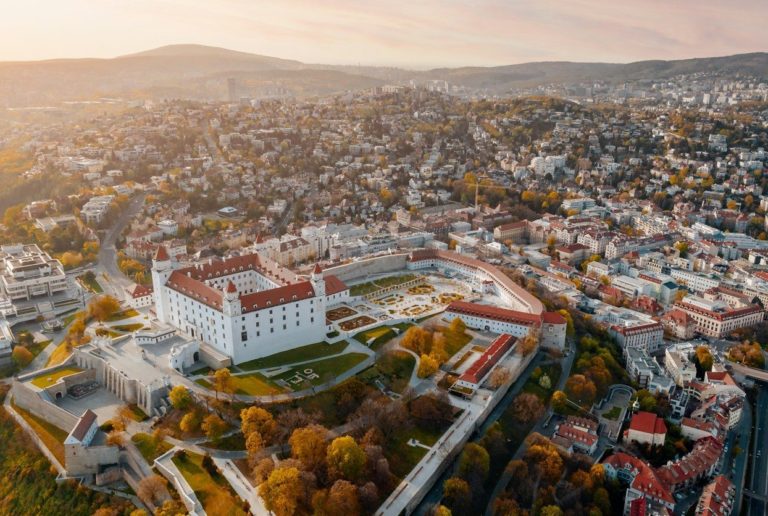 aerial view of city during daytime